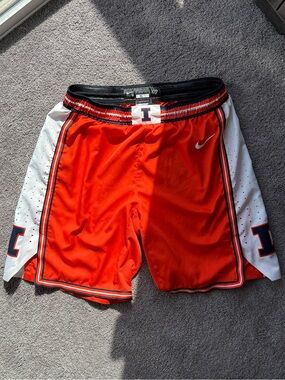 Authentic, player issued athletic Nike shorts
